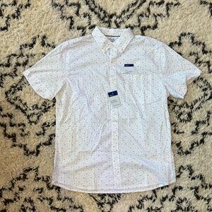 Men’s Croft And Barrow Slim For Performance Button Up Casual Dress Shirt